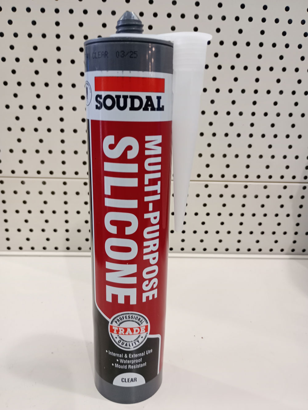 Soudal Multi-Purpose Silicone Clear 270ml