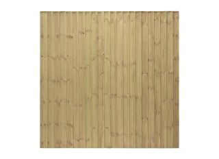 Grange Standard Featheredge Panel Green 1830mm W x 1800mm H